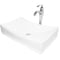 Novatto White Porcelain Vessel Sink Combo with Chrome Faucet, Drain and Sealer NSFC-01141116CH - alternate 1